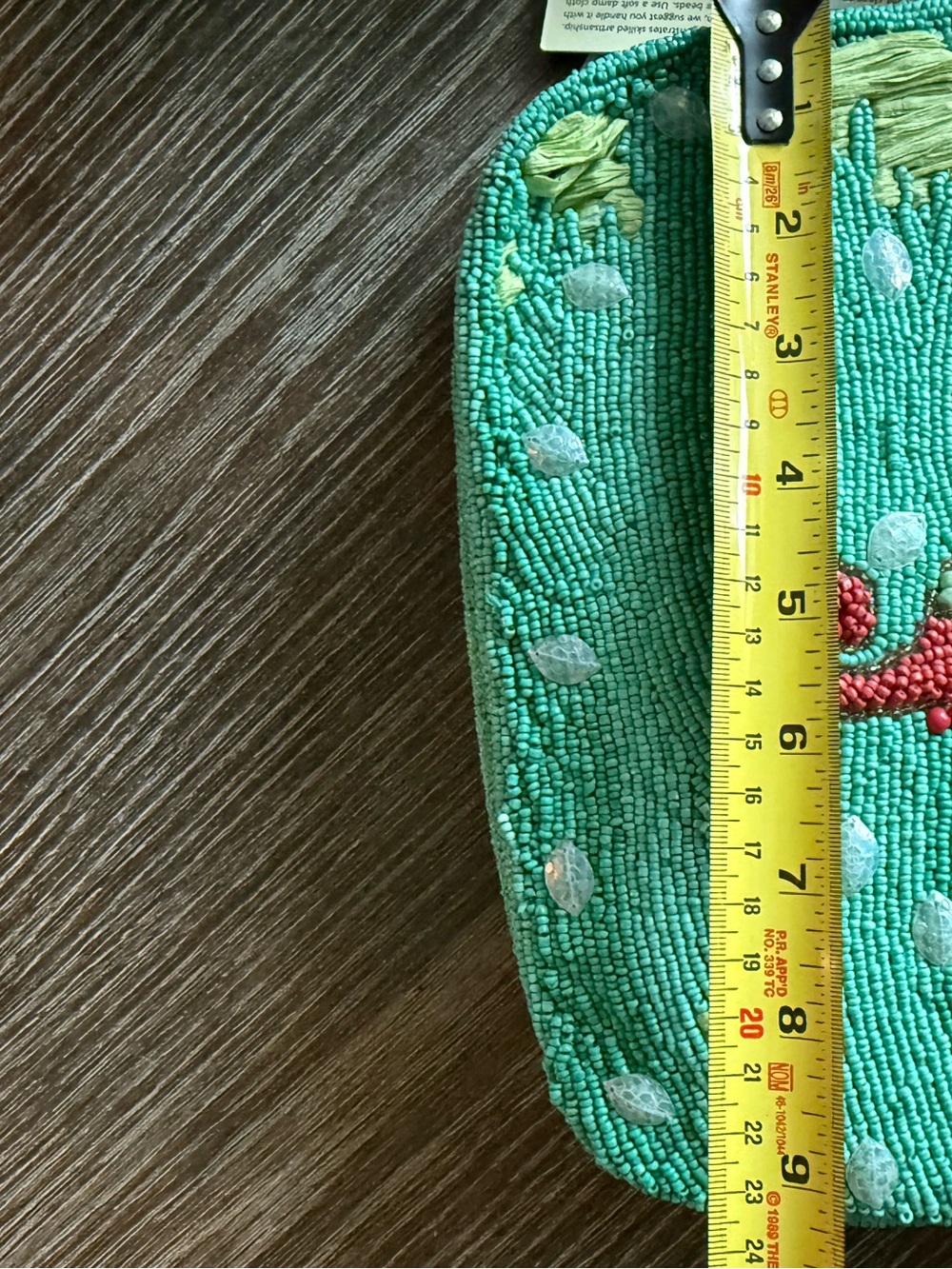 NWT Viral Seahorse Beaded Purse - Picture 5 of 7